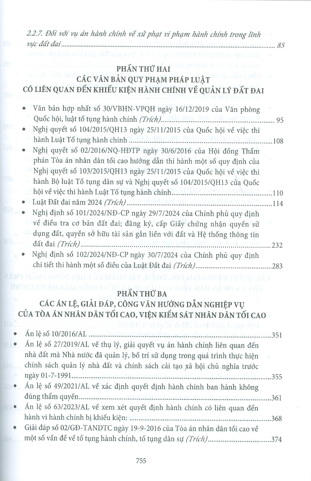 Kỹ Năng Giải Quyết Vụ Án Hành Chính Trong Lĩnh Vực Quản Lý Đất Đai Và Thực Tiễn Xét Xử Của Toà Án Nhân Dân - Tái Bản Lần Thứ Nhất, Có Sửa Đổi, Bổ Sung Theo Luật Đất Đai Năm 2024