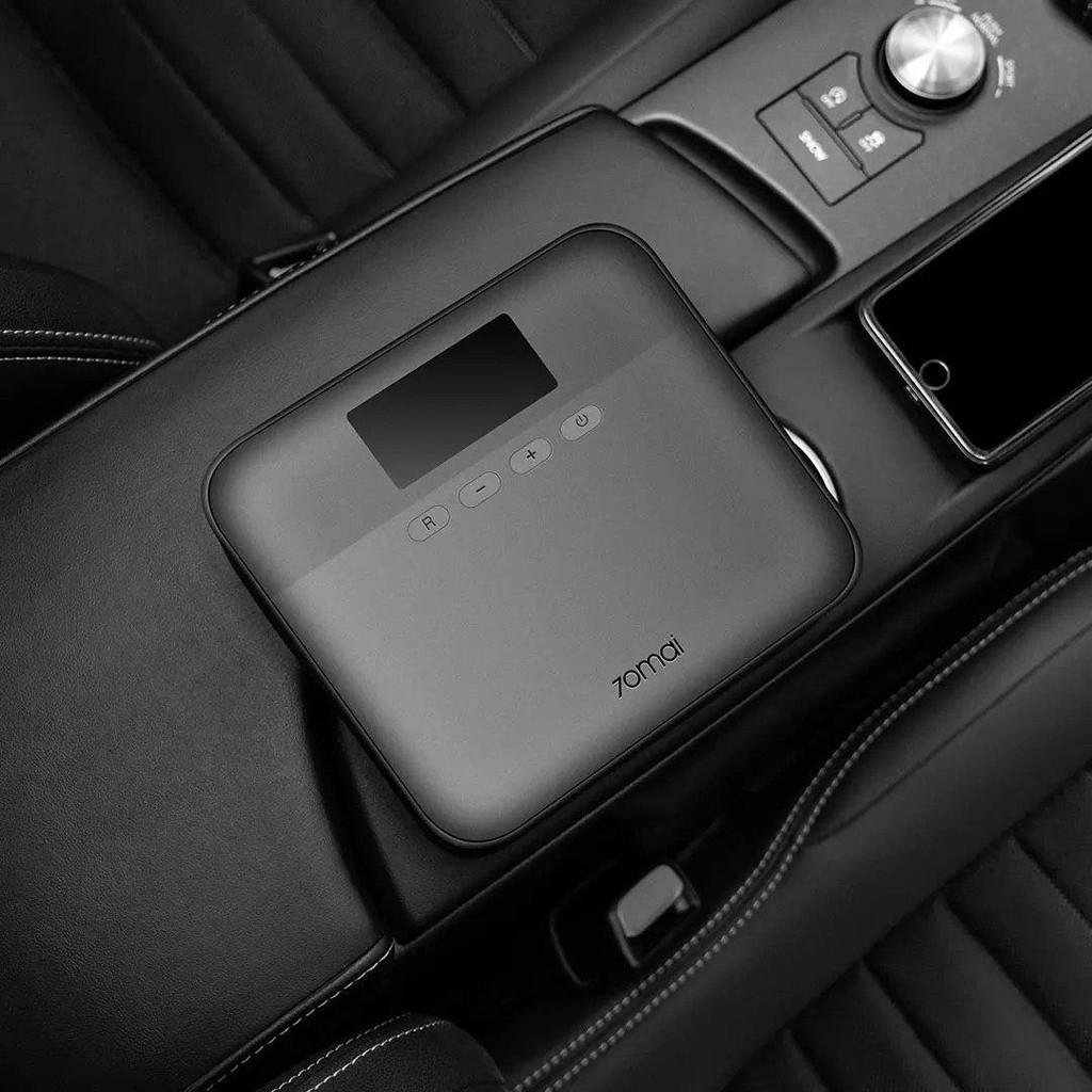 Bơm lốp ô tô Xiaomi 70mai TP03 Bơm 25L/phút - Lực bơm 160 psi - Tẩu cấp nguồn 3m bơm du lịch cho ô tô