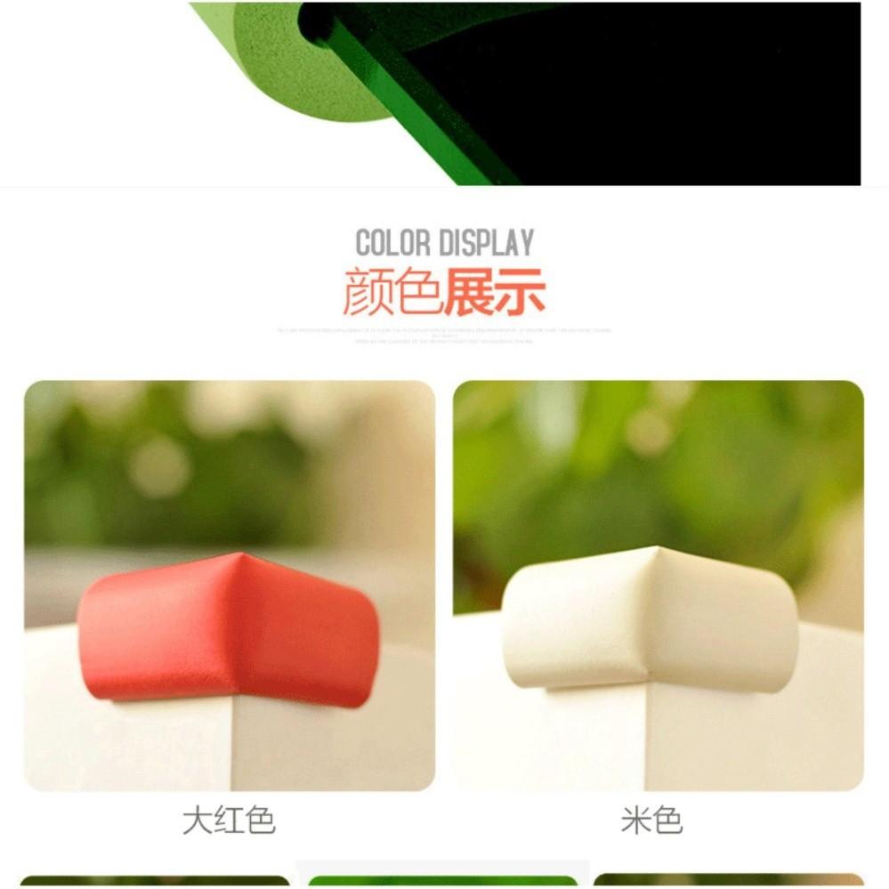Bộ combo 4 miếng xốp cao su vuông mềm bịt Góc Nhọn Bàn, giường bảo vệ an toàn cho bé _ BGC