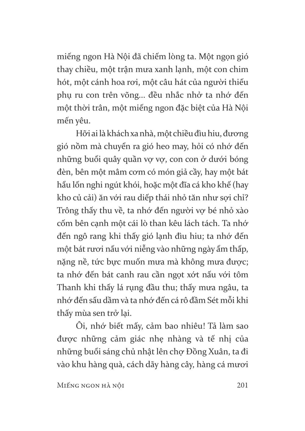 Sách Miếng Ngon Hà Nội (Việt Nam Danh Tác)