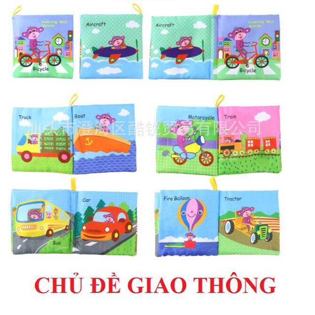 Đồ Chơi Sách Vải Tiếng Anh Kêu Chip chip