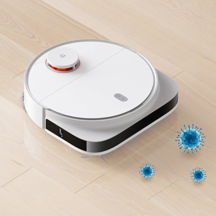 Robot Hút Bụi Lau Nhà XIAOMI Mijia Pro STYTJ06ZHM Giặt Khăn Lau Tự Động, Diện Tích Hoạt Động 200m2 Công Suất 55W Áp Suất 3000 Pa - Hàng Chính Hãng