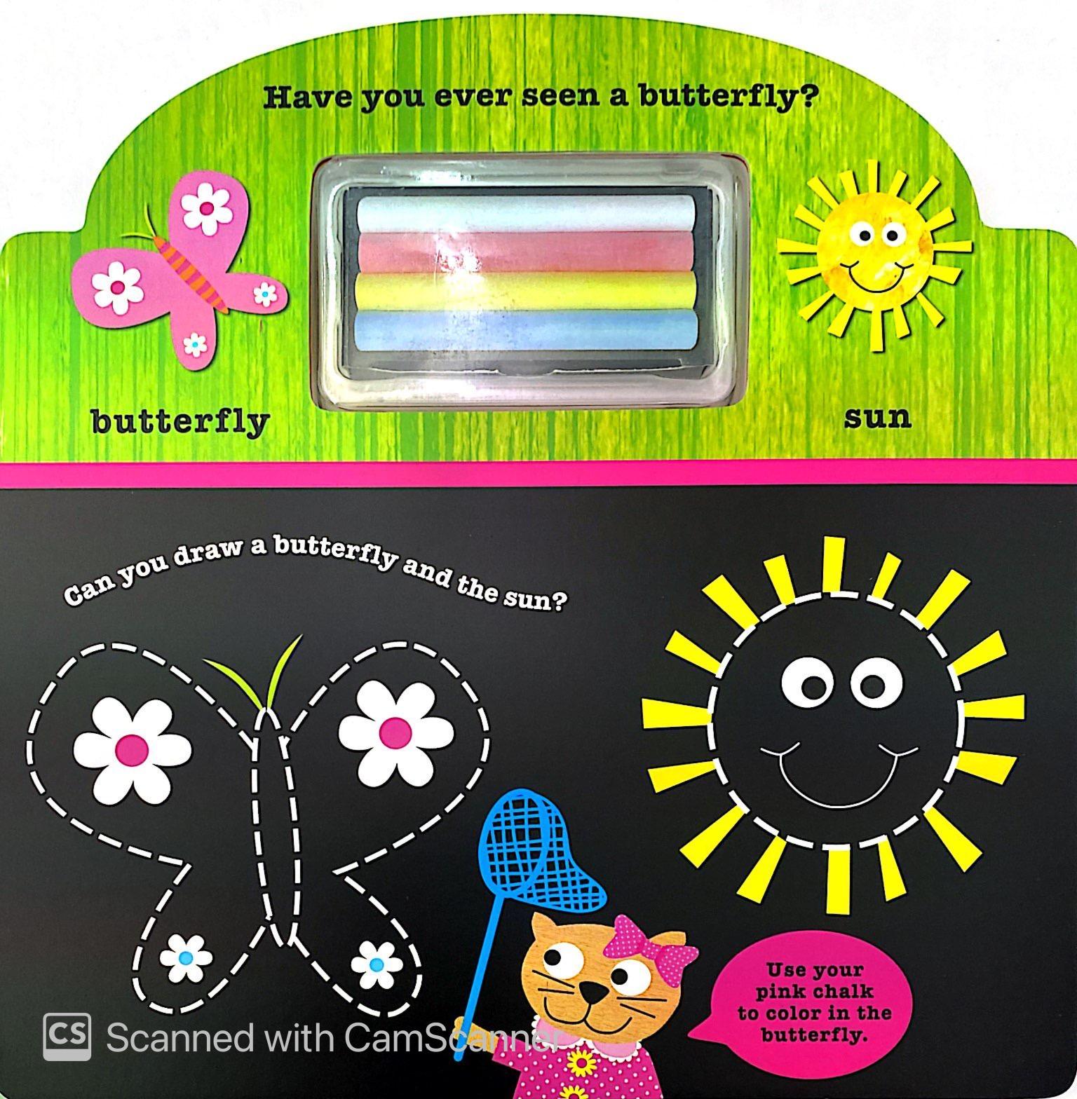 Schoolies Board Books Chalk Fun