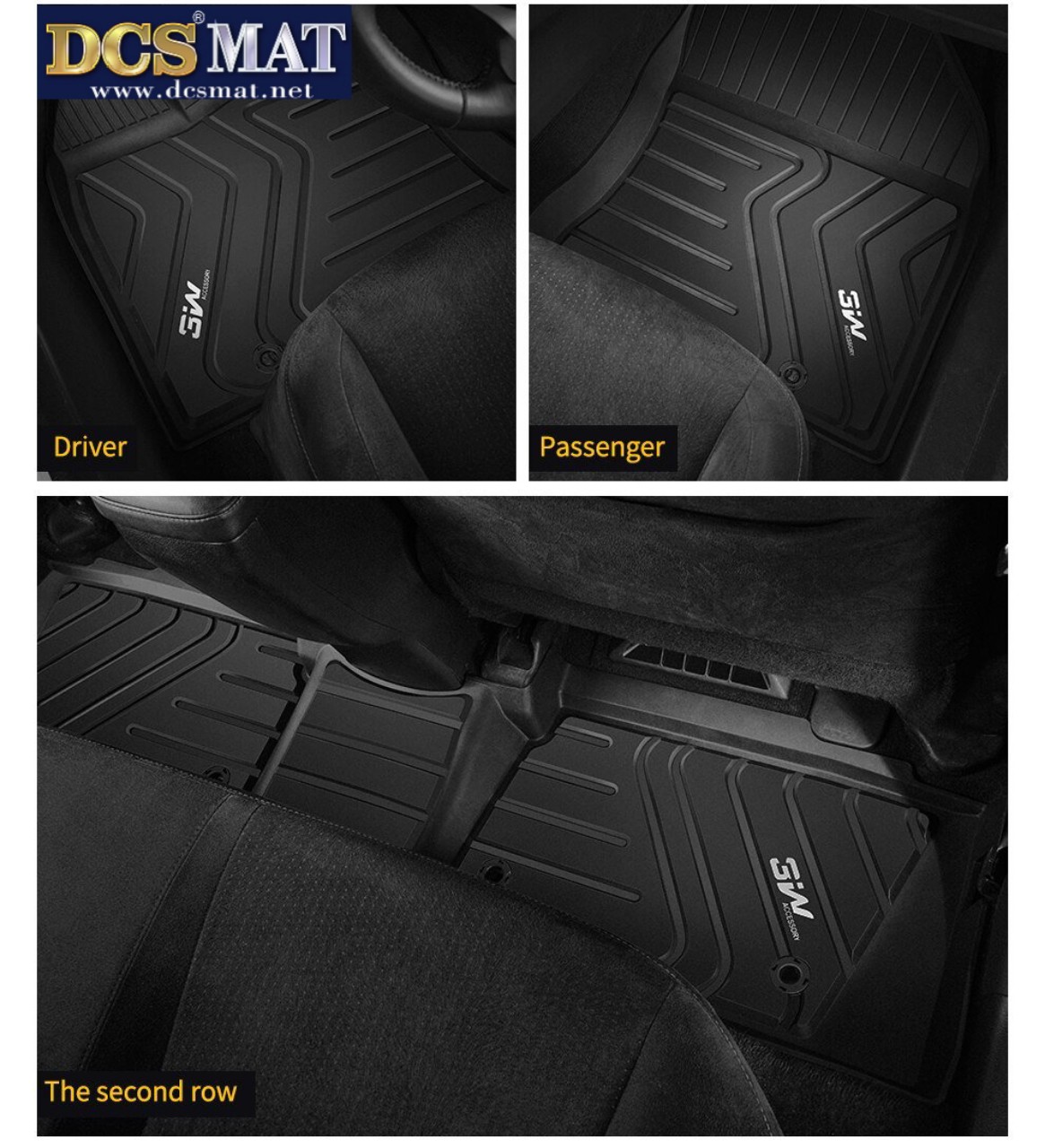 Thảm lót sàn cho xe Lexus RX 2016+ thương hiệu DCSMAT