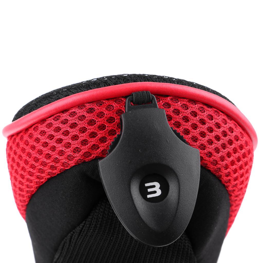 3pcs Long Neck Golf Club Head Cover Wood Headcover for Women Black