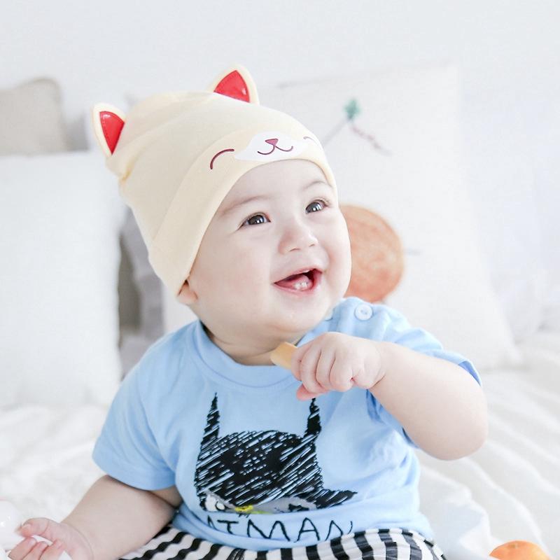 Mũ Trùm Đầu Thời Trang Cho Bé 0-3 - 6 Tháng Tuổi