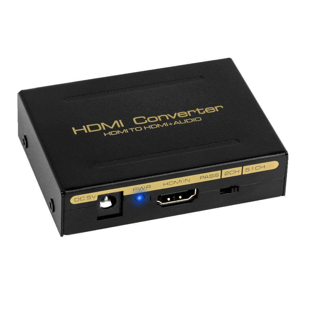 Bộ chuyển HDMI ra HDMI, AV, SPDIF dùng hát karaoke nghe nhạc trên loa lớn - AY60