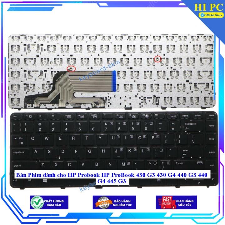 Hình ảnh Bàn Phím dành cho HP Probook HP ProBook 430 G3 430 G4 440 G3 440 G4 445 G3 - Hàng Nhập Khẩu CÓ ĐÈN - THƯỜNG - MỚI 100% -  - CÓ ĐÈN