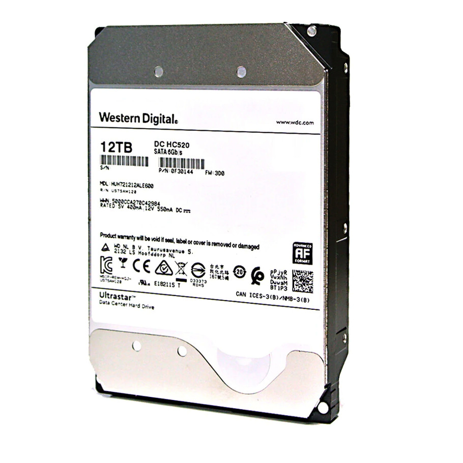 Ổ cứng HDD Western Digital Ultrastar 12TB 3.5 inch Sata 3 - Hàng Nhập Khẩu