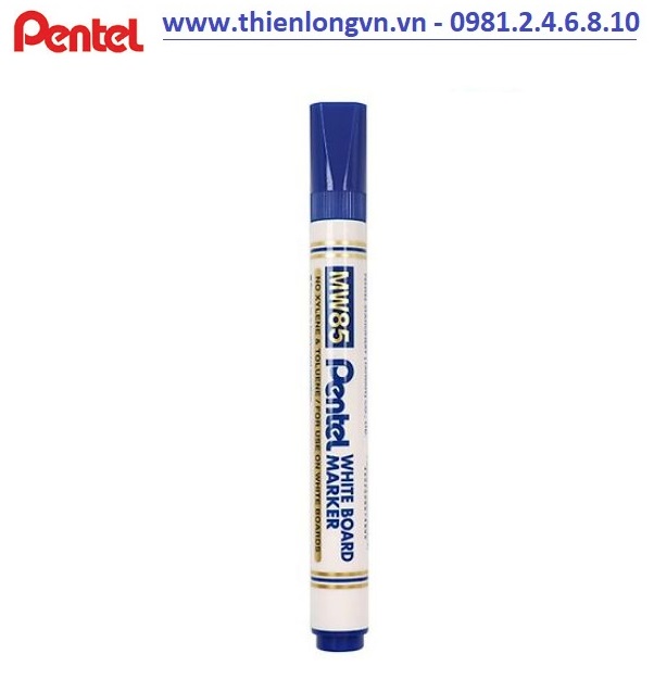 Bút viết bảng Pentel- MW85 màu xanh