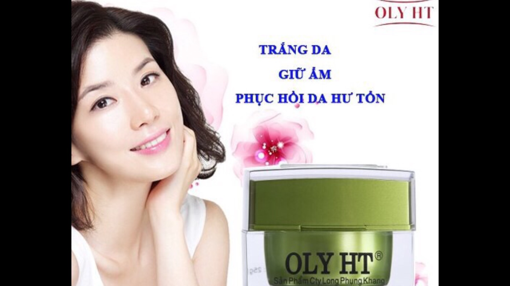 KEM PHỤC HỒI DA HƯ TỔN - GIỮ ẨM- TRẮNG DA OLY HT 25g