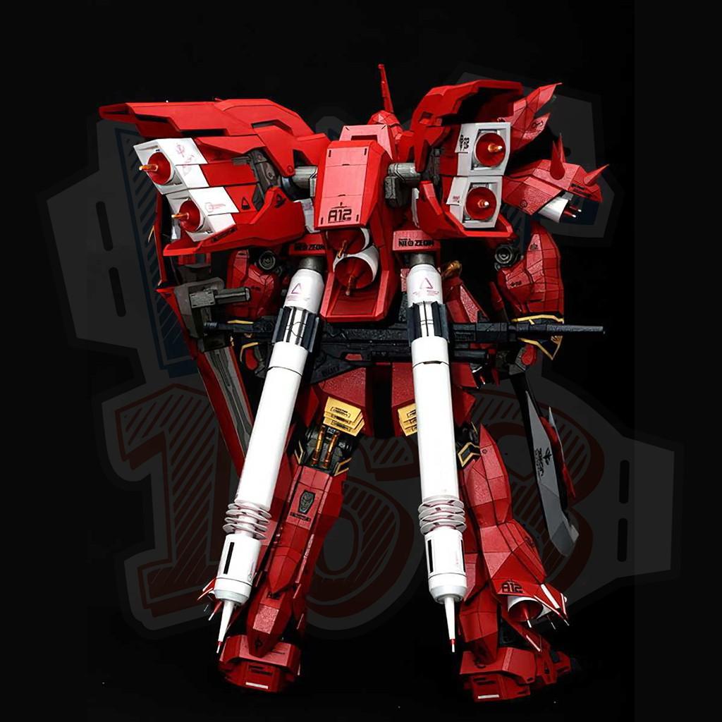 Mô hình giấy Gundam Robot MSN-06S Sinanju