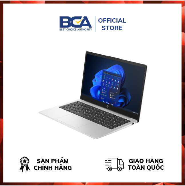 Laptop HP 240 G10 14 inch i3-1315U Gen 13, RAM 8GB, SSD 512GB (9H2E0PT)  - Hàng chính hãng