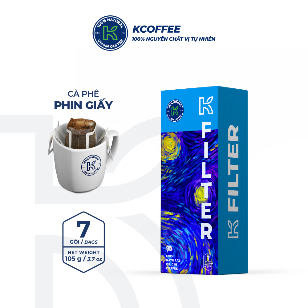 Hộp hạnh phúc "Happy Life Box" cà phê rang xay, hòa tan và filter K-Coffee