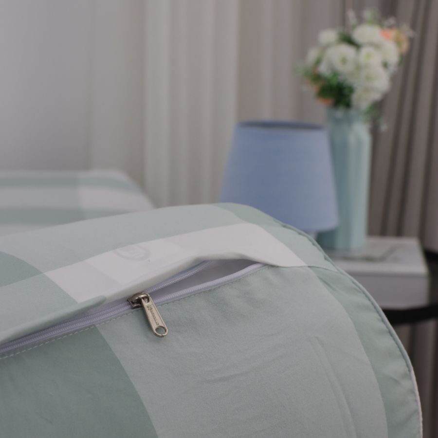 Bộ ga giường nhuộm sợi công nghệ Yarn Dyed K-Bedding KPCD 203