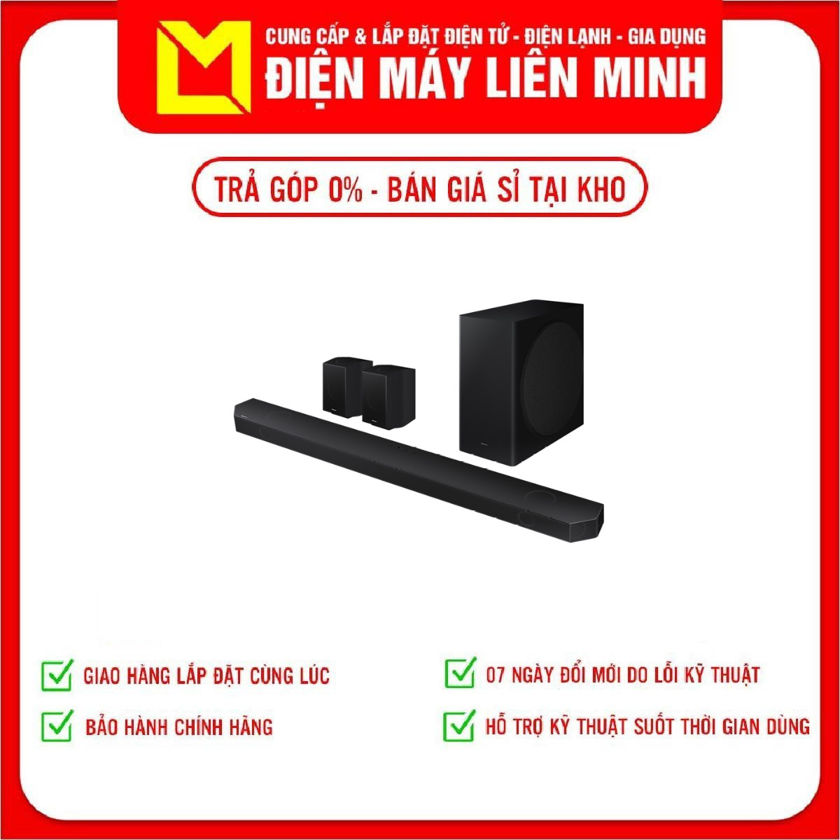 Loa thanh soundbar Samsung HW-Q930B - Hàng chính hãng