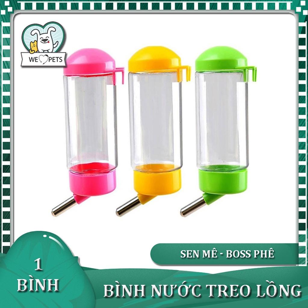 Bình nước treo chuồng 400ml - Bình bi gắn lồng cho chó mèo
