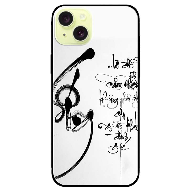 Ốp lưng dành cho Iphone 15 - Iphone 15 Plus - Iphone 15 Pro - Iphone 15 Pro Max - Thư Pháp SỐNG - Hàng Chính Hãng