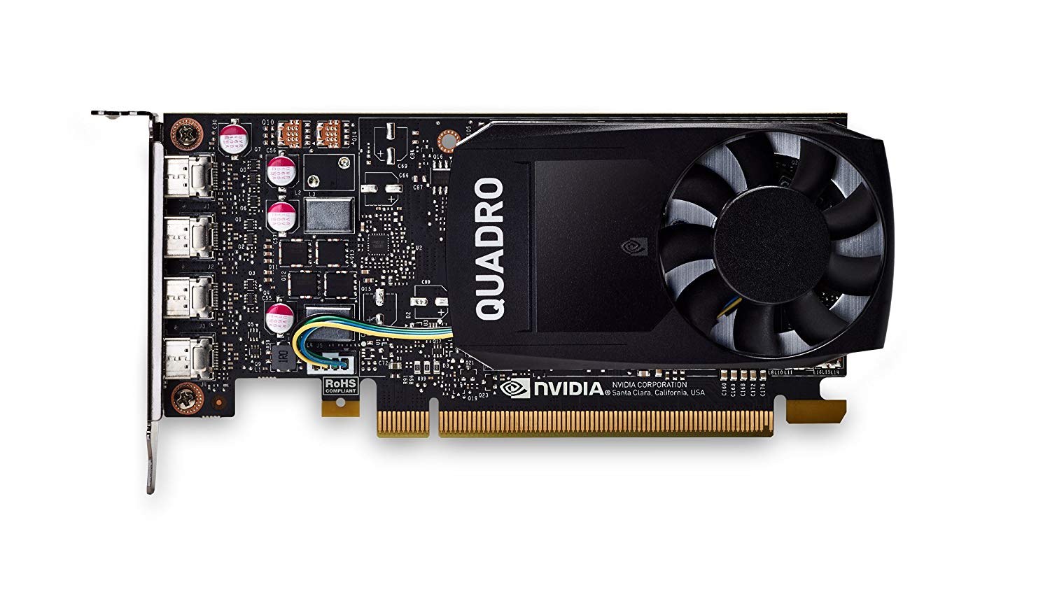 Card màn hình nVidia Quadro P1000 4GB GDDR5 - Hàng Chính Hãng