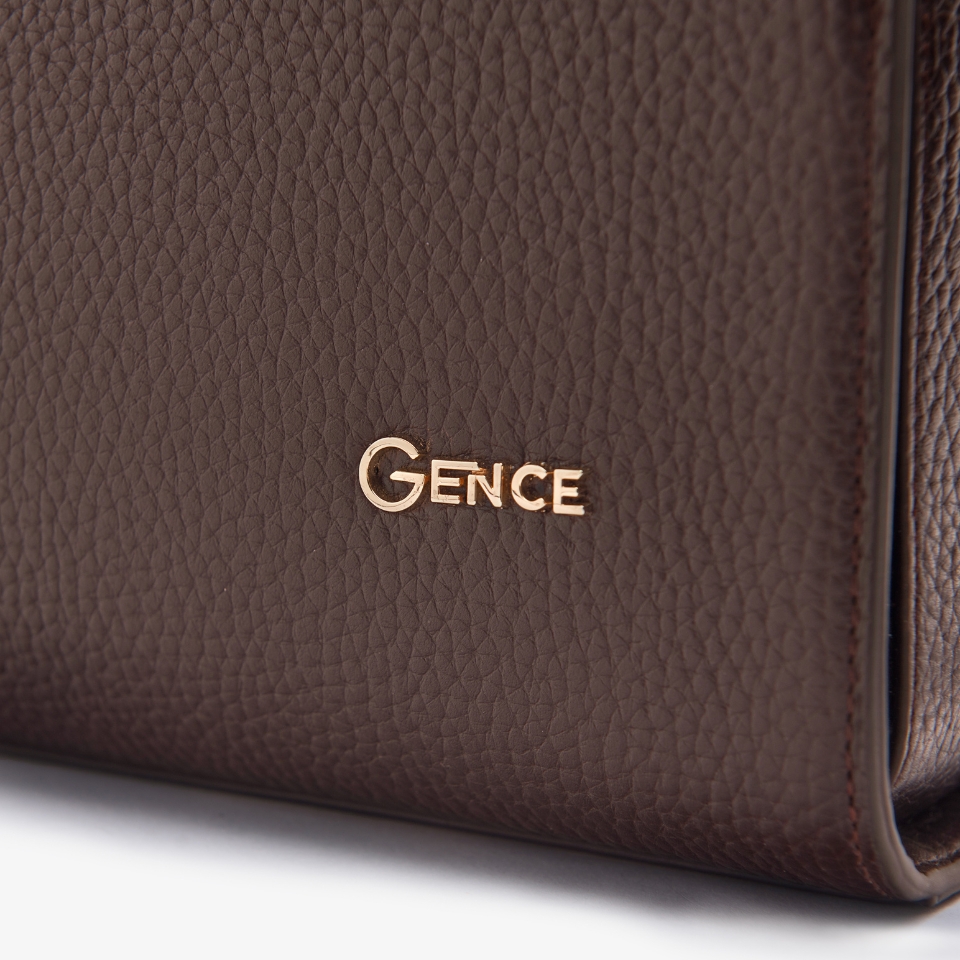 Cặp Da Doanh Nhân Túi Xách Công Sở GENCE CTS13 Da Bò Khóa Số Cao Cấp Màu Nâu