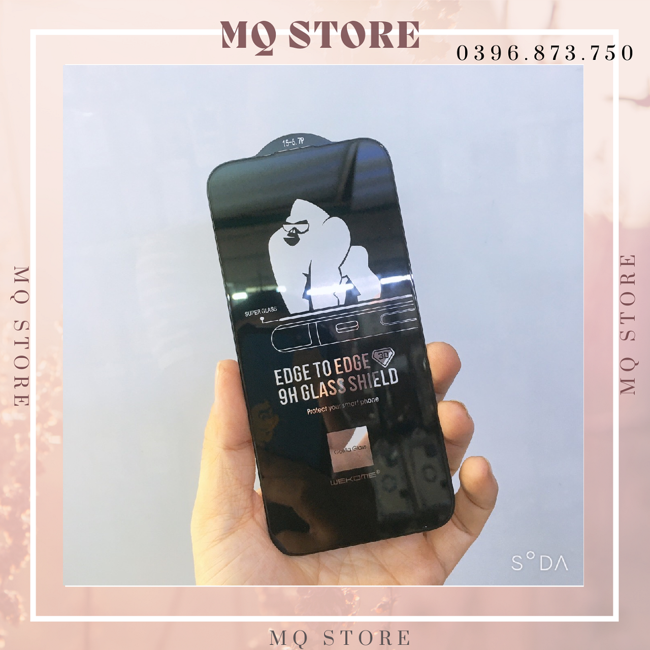 Kính cường lực cho iPhone 15 / 15 Plus / 15 Pro / 15 Pro Max KingKong full màn hình cao cấp