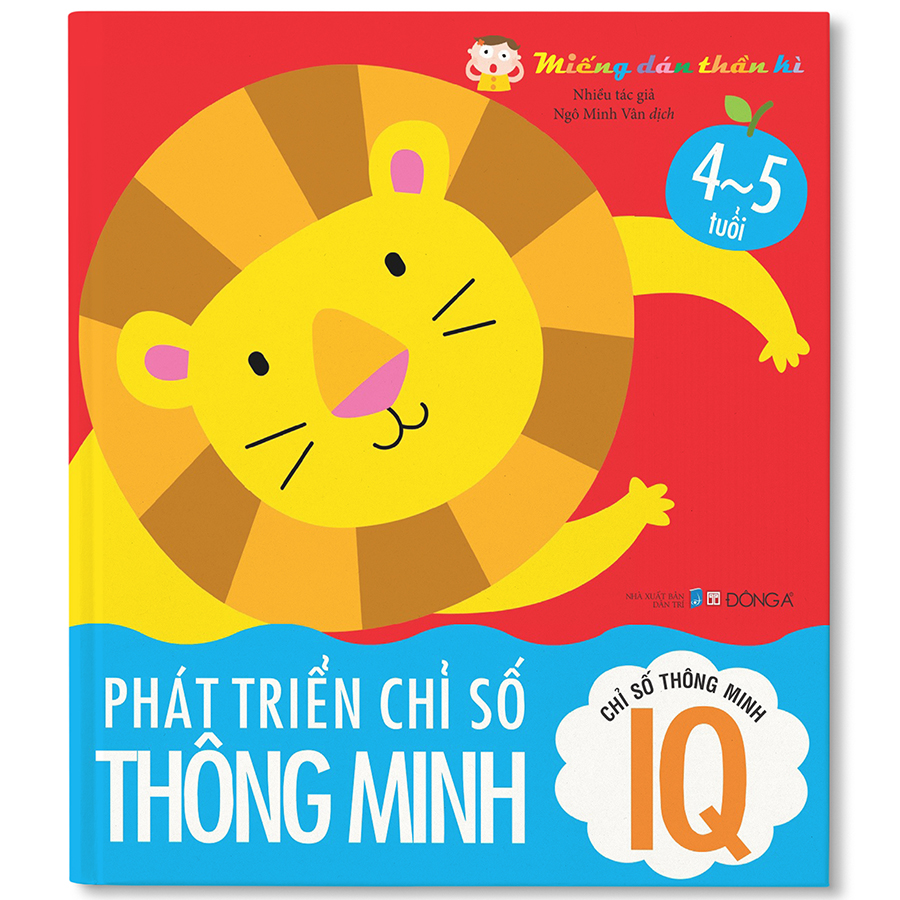 Miếng Dán Thần Kỳ - Phát Triển Chỉ Số IQ 4 -5 Tuổi - 50