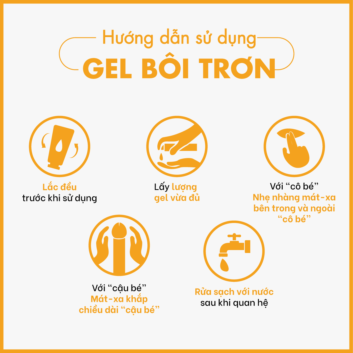 Gel bôi trơn ấm nóng - Shell Sunshine - Chai 100ml