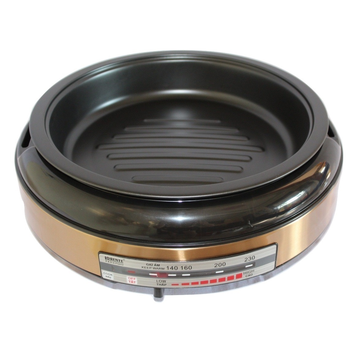 Nồi Lẩu Nướng Điện Đa Năng Lorente LT-780 - Màu Ngẫu Nhiên - Chính Hãng