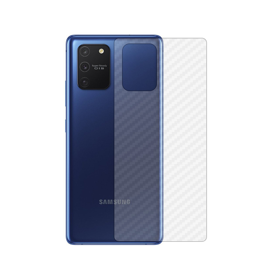 Miếng Dán Mặt Lưng Cacbon Dành Cho Samsung Galaxy S10 Lite- Handtown - Hàng Chính Hãng