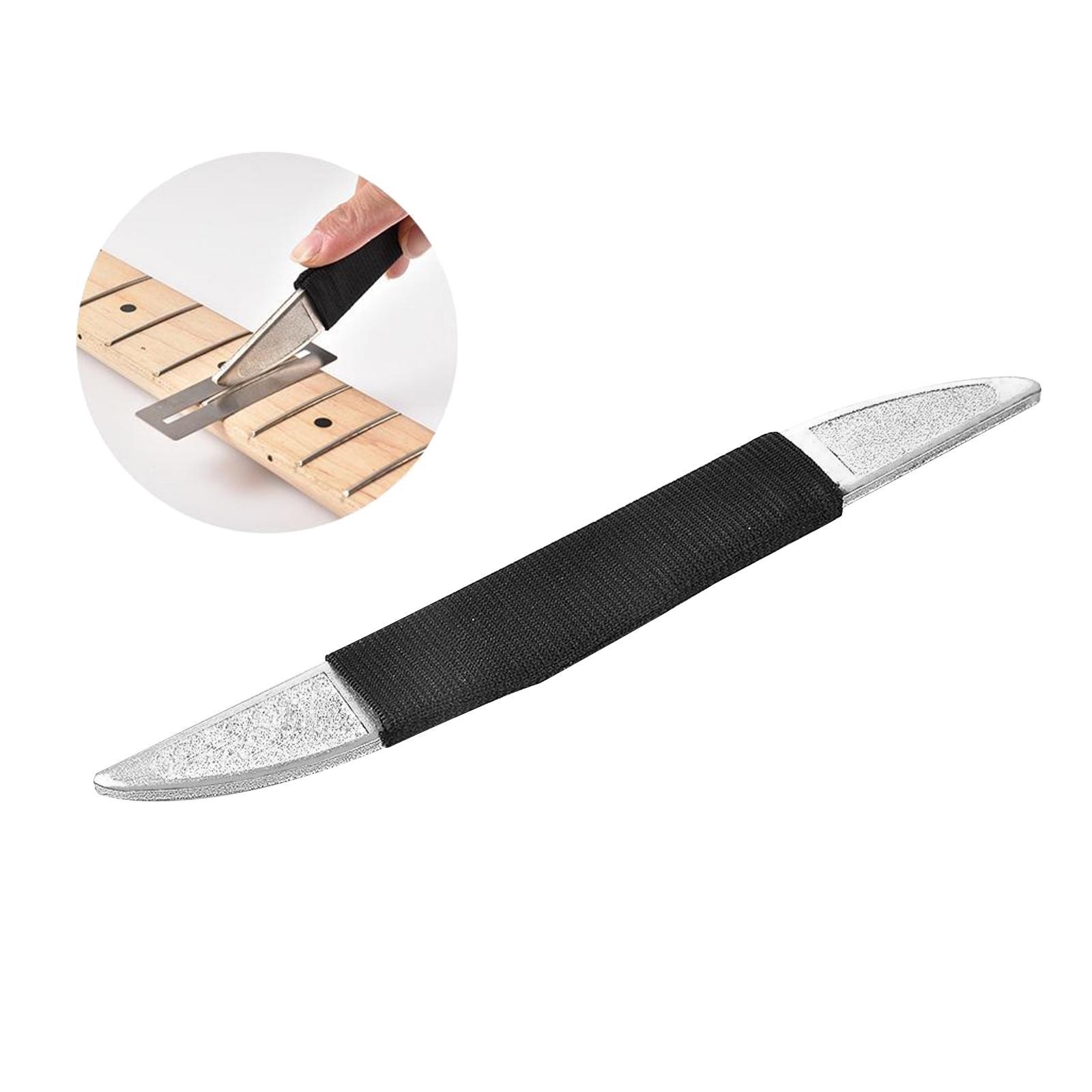 Diamond Abrasives Guitar Fret Crowning File Luthier for Ukulele Mandolin Fret Repairing