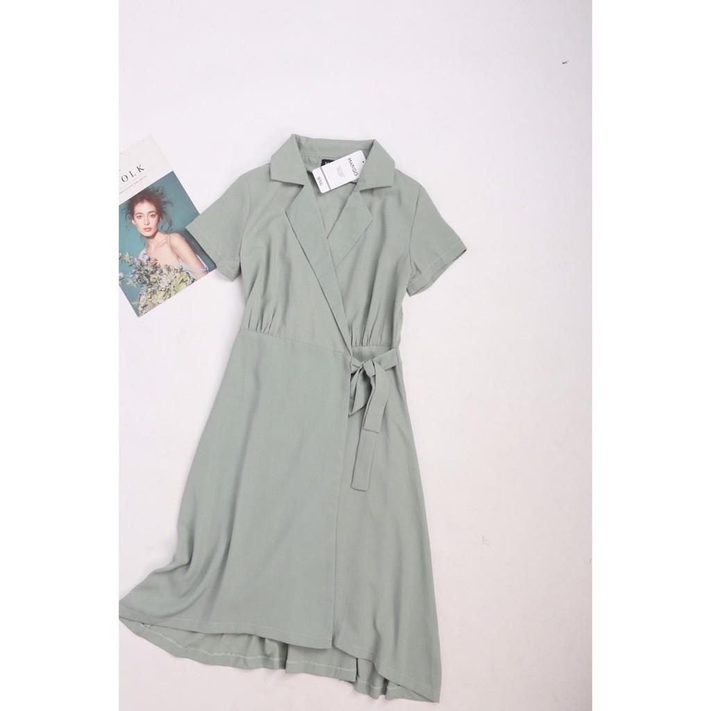 Đầm MNG cổ vest