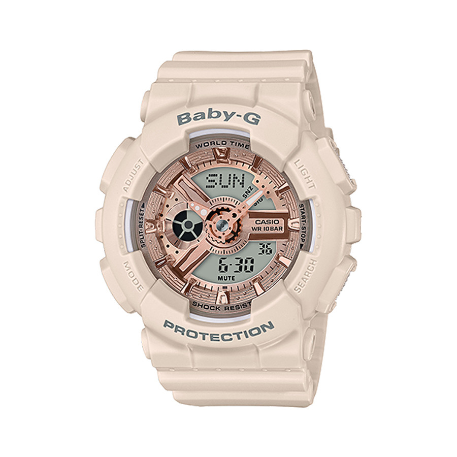 Đồng hồ nữ dây nhựa Casio Baby-G chính hãng BA-110CP-4ADR
