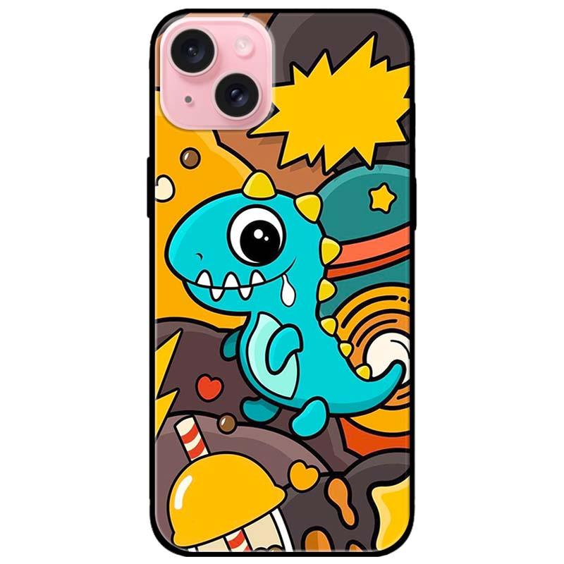 Ốp lưng dành cho Iphone 15 - Iphone 15 Plus - Iphone 15 Pro - Iphone 15 Pro Max - Khủng Long Xanh Yêu - Hàng Chính Hãng