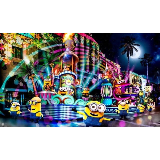 (HCM) Tranh dán tường 3d minion trang trí phòng bé tích hợp sẵn keo( có in theo kích thước yêu cầu)