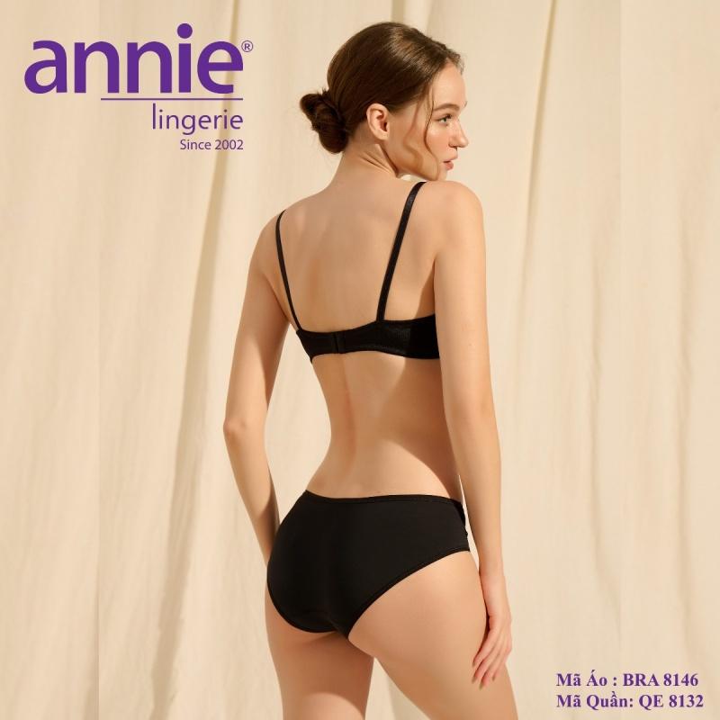 Bộ đồ lót Nữ Annie 8146 Đồng Bộ Chất Liệu Thun Lạnh Thấm Hút Tốt, Co Giãn 4 Chiều Mang Lại Cảm Giác Thoải Mái