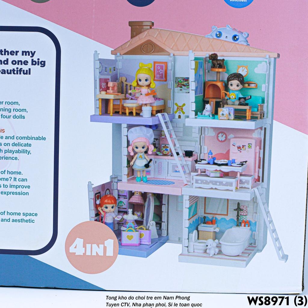 Ngôi nhà của bé WS8971 - Đồ chơi thông minh cho trẻ em - Quà tặng sinh nhật