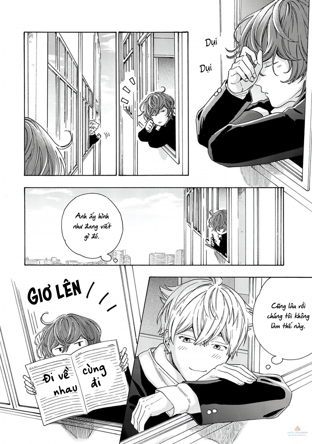 ngôi sao hạng nhất được vẽ bằng nụ hôn chapter 3 16