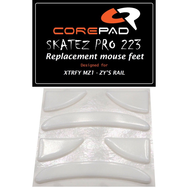 2 Bộ Feet chuột PTFE Corepad Skatez PRO XTRFY MZ1 ZY’S RAIL  - Hàng Chính Hãng