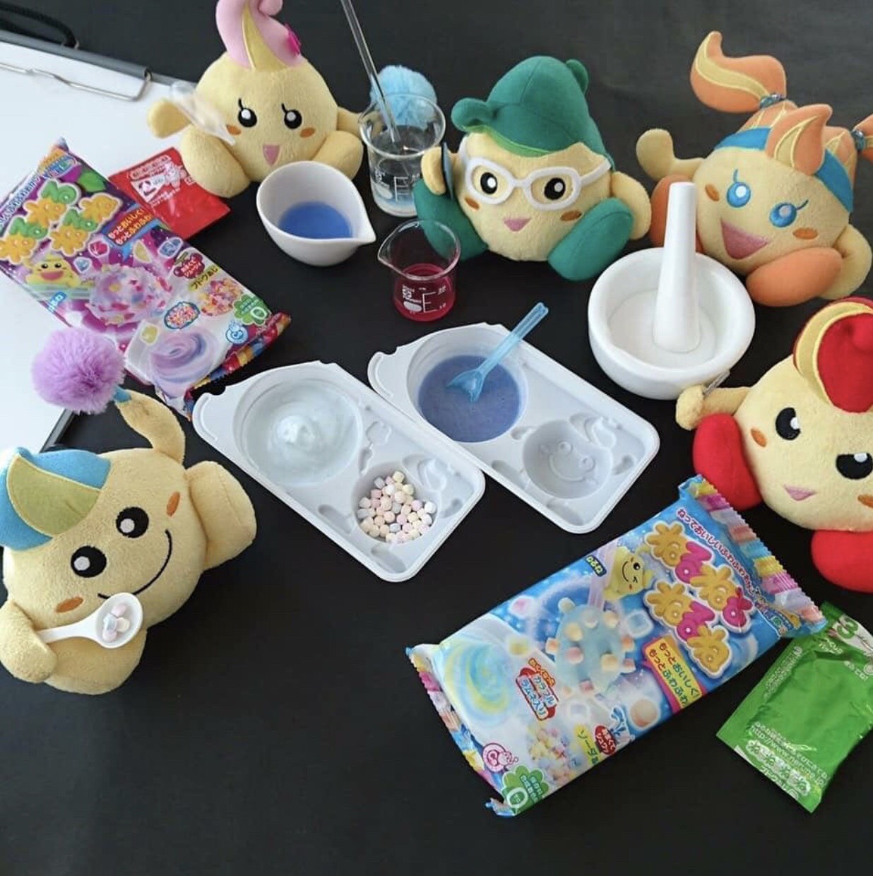 Combo 3 hộp kẹo Popin Cookin đồ chơi sáng tạo ăn được : Cơm Bento + 2 hộp kẹo tự chọn chính hãng