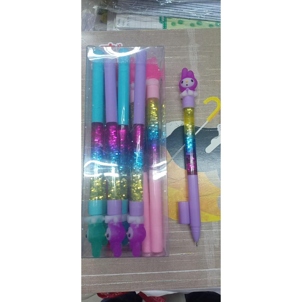 Bút gel , có hình - mực nước 3 màu