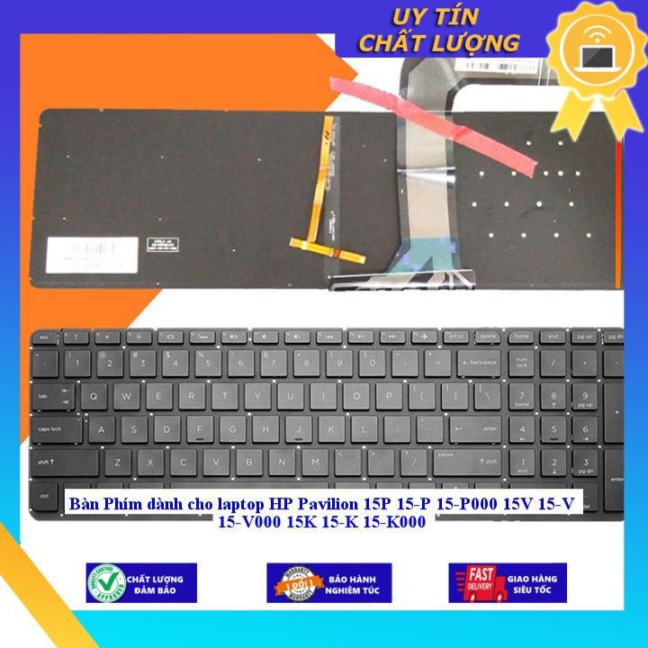 Bàn Phím dùng cho laptop HP Pavilion 15P 15-P 15-P000 15V 15-V 15-V000 15K 15-K 15-K000 - TRẮNG-CHUẨN CHÂU ÂU - Hàng Nhập Khẩu New Seal