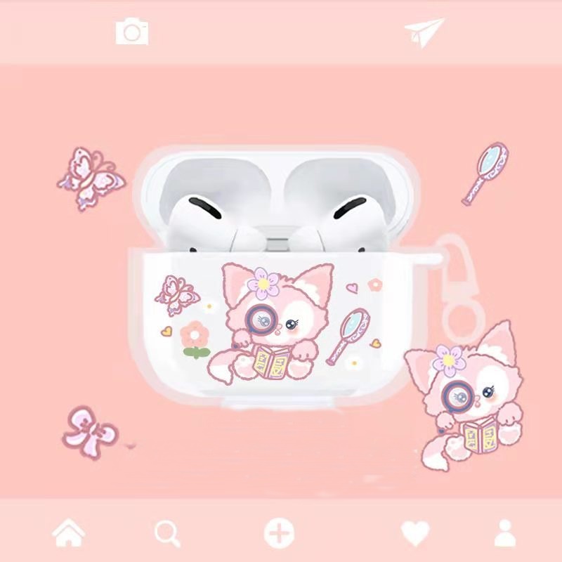 Bao Case Ốp Vỏ Vệ Mèo Lina Bell Dành Cho Airpods 12 Airpods Pro Airpods 3 Kèm Khóa Treo - Hàng Chính Hãng - Airpods 3