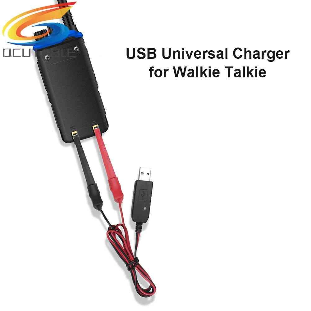 Kẹp Kết Nối Bộ Đàm Kèm Sạc USB Tiện Dụng