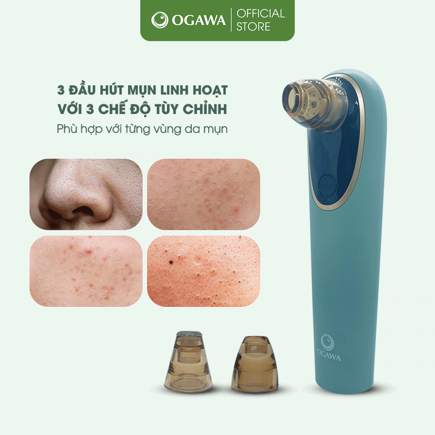 Máy hút mụn cá nhân OGAWA Blackhead Removal