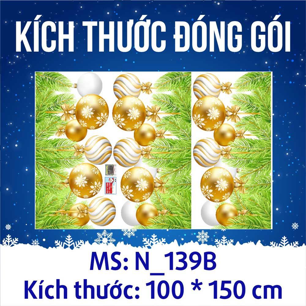 DECAL TRANG TRÍ GIÁNG SINH NOEL SỐ 123