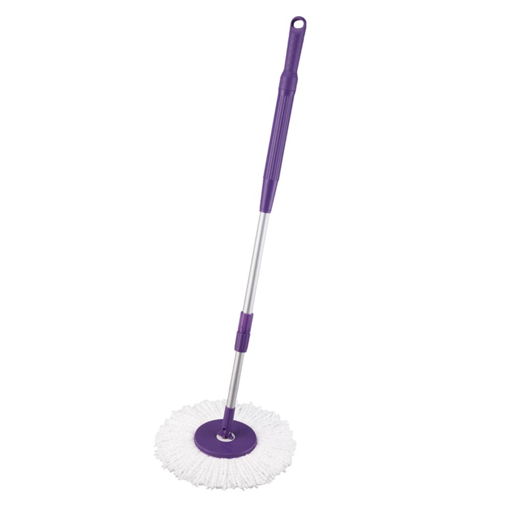 Thân Cây Lau Nhà Xoay 360 Độ OMEGA SUPA MOP Đài Loan - Nhôm Cao Cấp - Êm Ái - Nhẹ Khi Xoay - Khóa Vặn Tiện Lợi