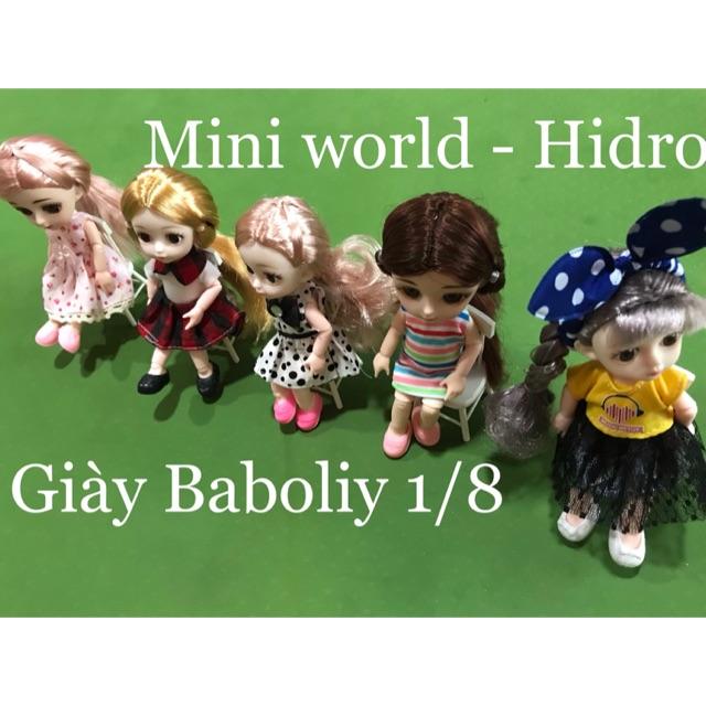 Giày búp bê Baboliy ob11 Bjd 1/8 16cm dễ thương