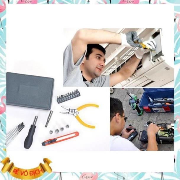 Tua vít ️️ Bộ Dụng Cụ Đồ Nghề Sửa Chữa Đa Năng 24 Món 1 206075 ️Evoucher️