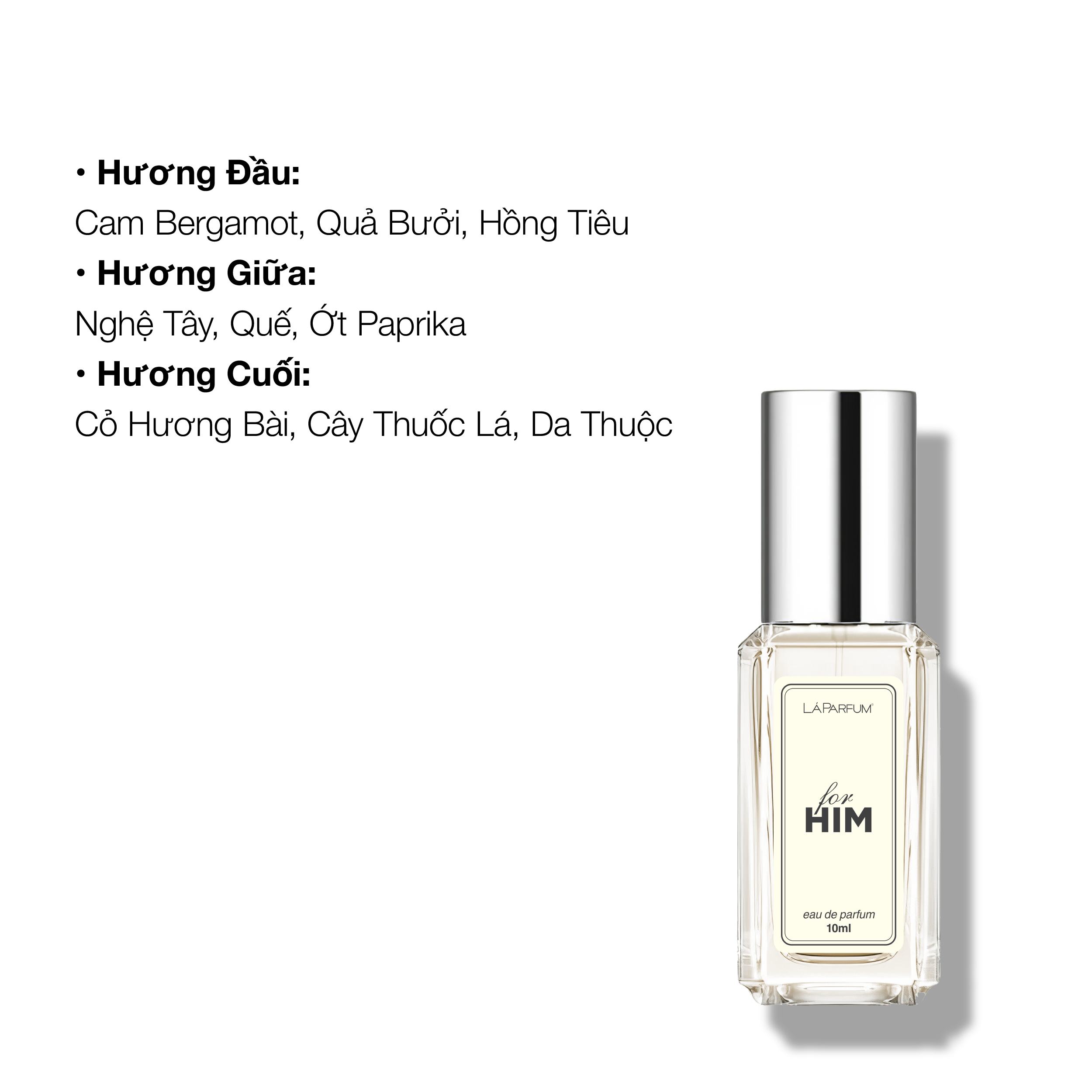 Nước hoa LÁ House For Him 10ml/30ml