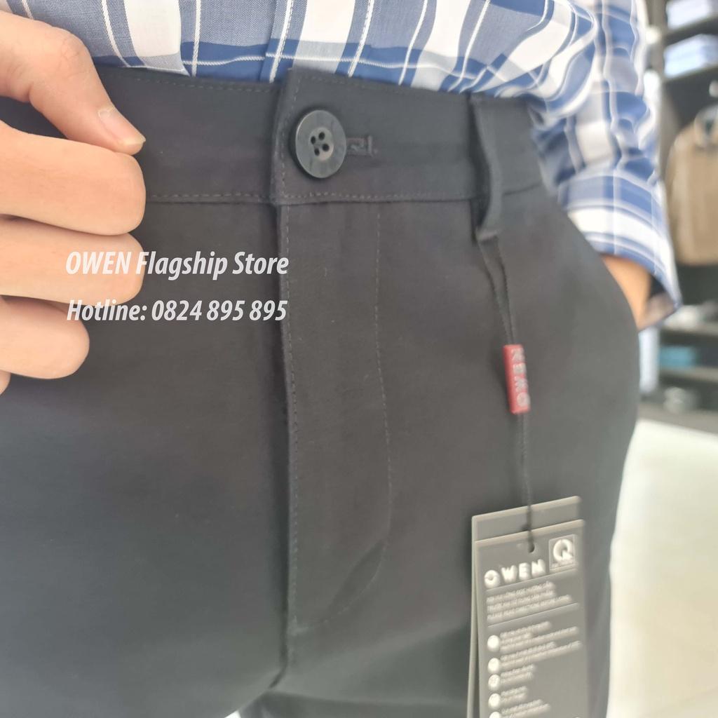OWEN - Quần kaki nam 100% Cotton dáng SLIMFIT mã QKSL23621